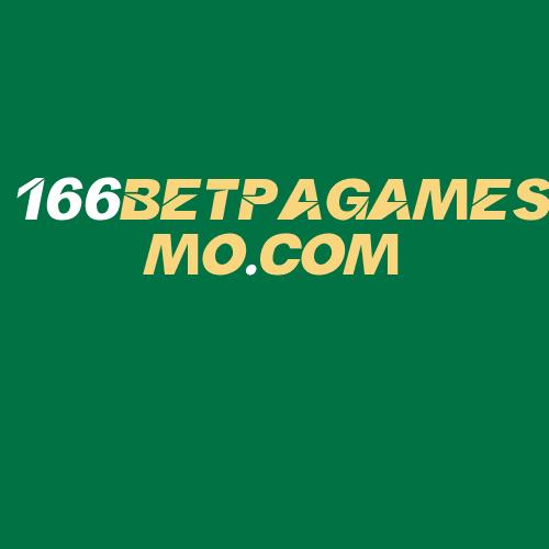 Logo da 166BETPAGAMESMO